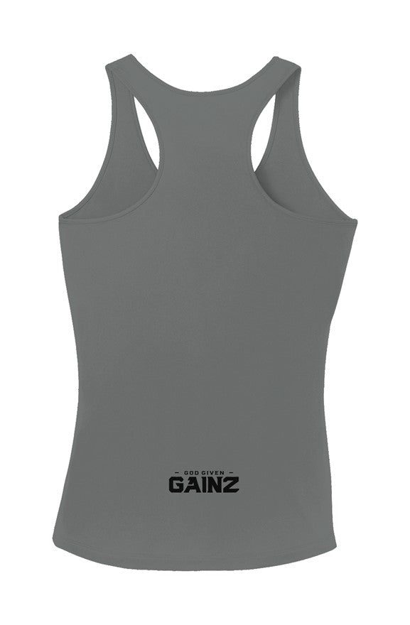 God Is Within Her | Racerback Tank – Psalm 46:5