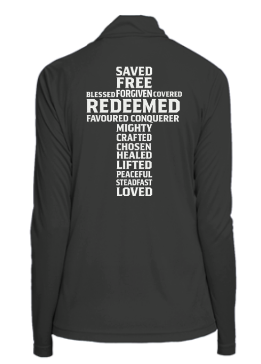 Redeemed Performance Quarter-Zip – Women's Christian Activewear