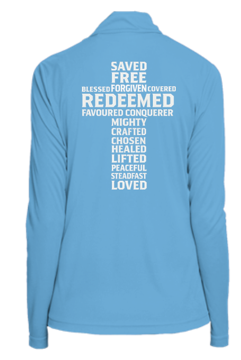 Redeemed Performance Quarter-Zip – Women's Christian Activewear