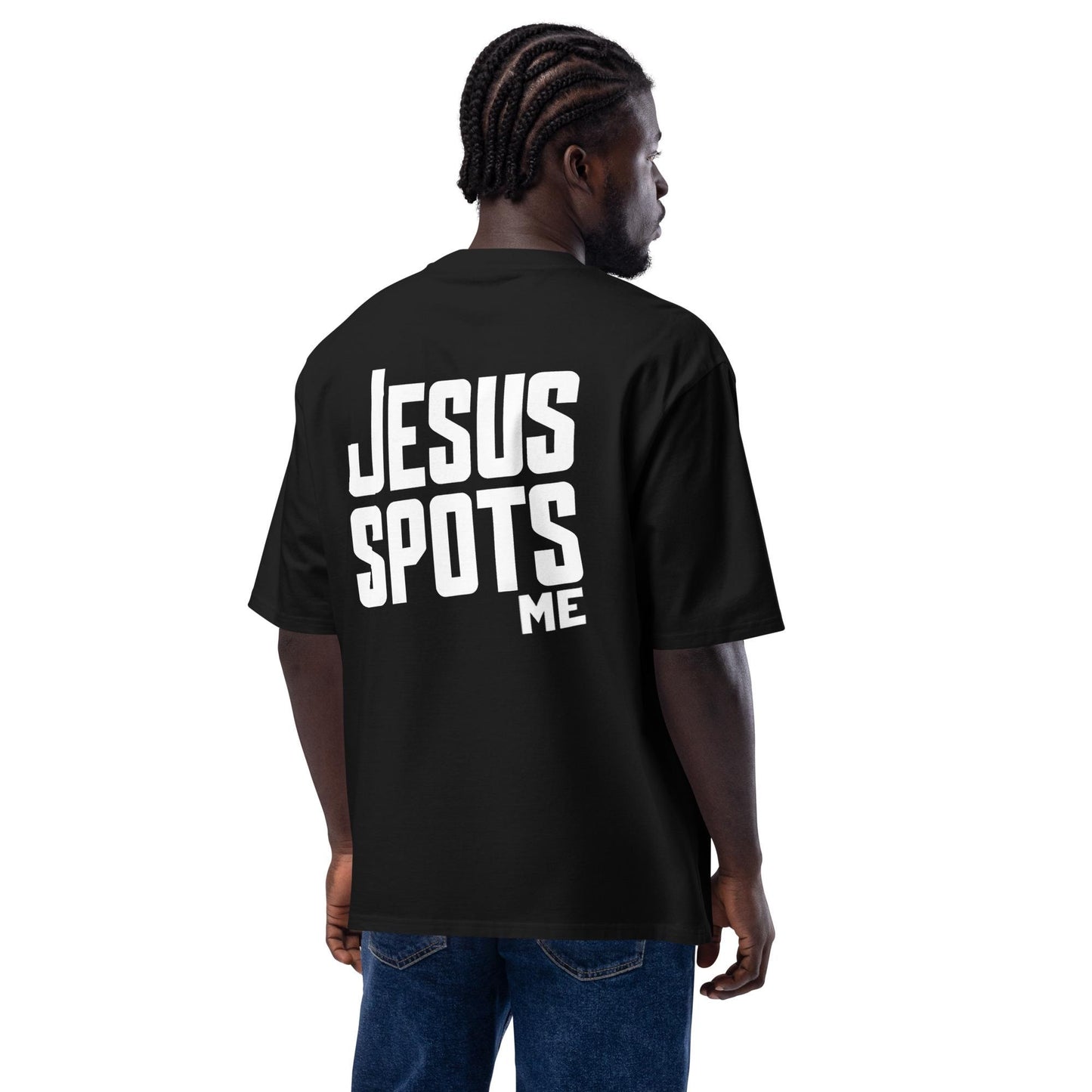 Oversized Christian Gym T-Shirt – Premium Heavyweight Faith x Fitness Tee | God Given Gainz